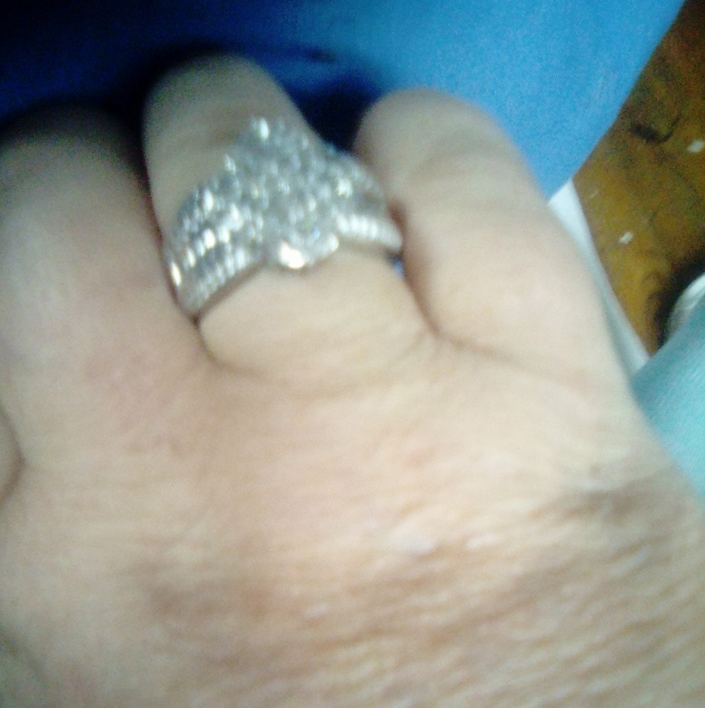 925 sterling silver real size 9.5